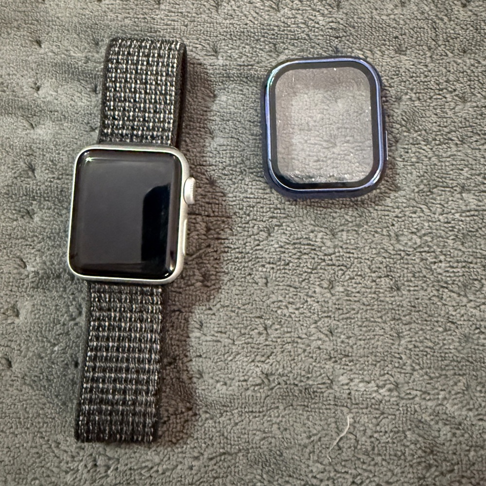 Apple Watch Series 3.  38mm.  Like new.  Comes with screen protector.